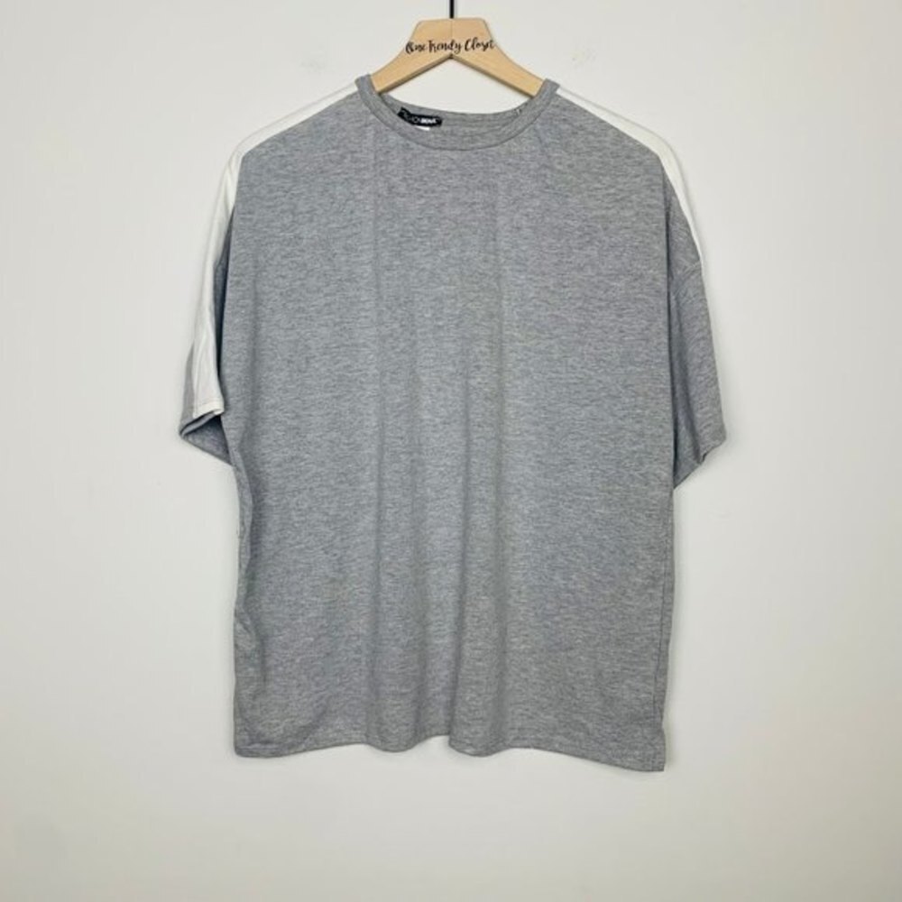 Fashion Nova | NWOT Grey Oversize Short Sleeve T-Shirt Size Medium